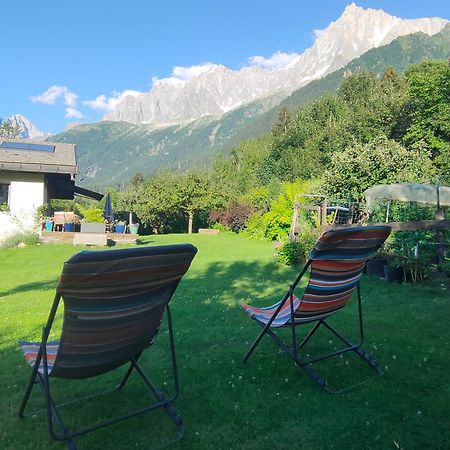 Beau Studio Dans La Vallee De Chamonix Les Trabets Eksteriør bilde