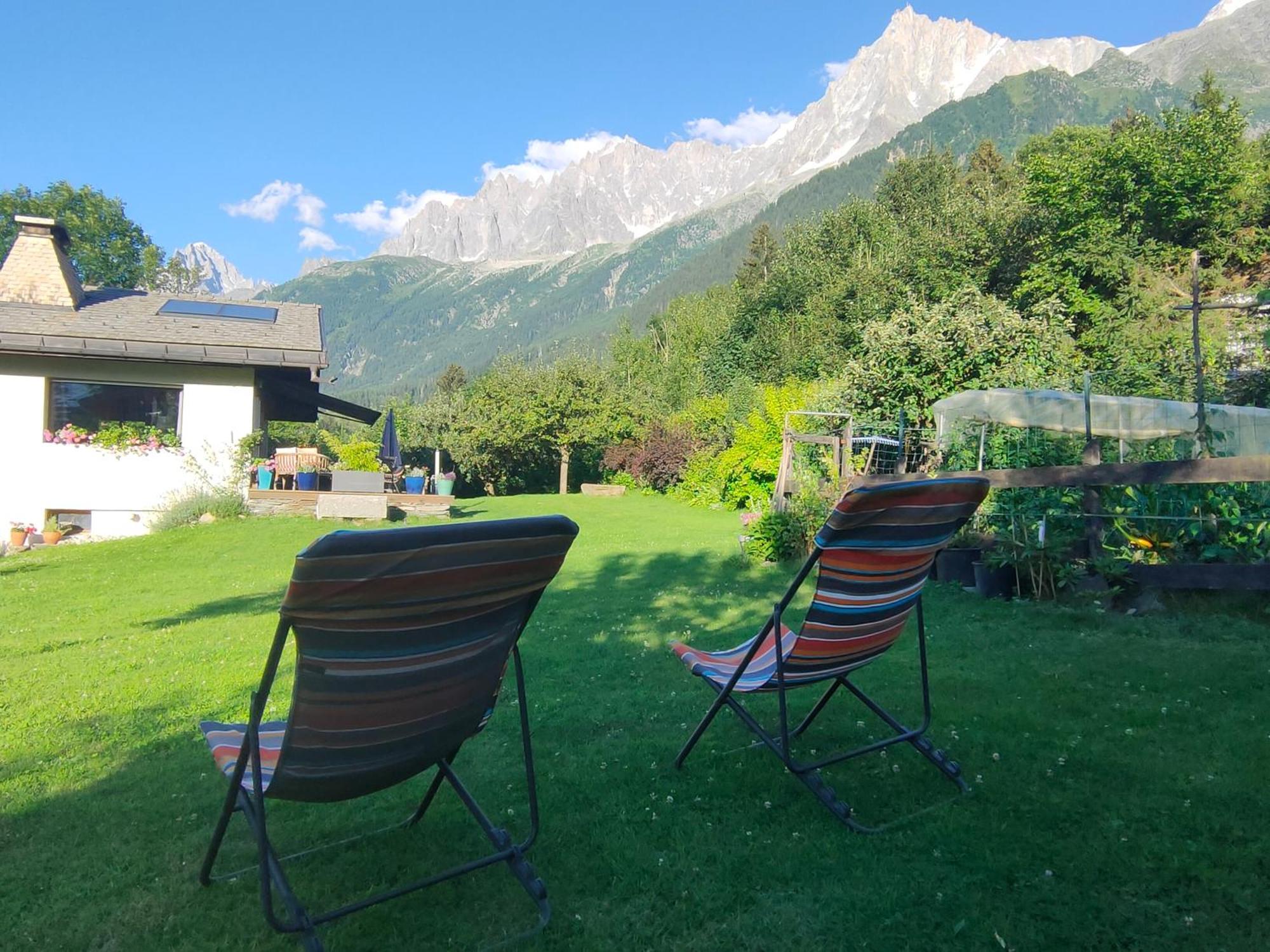 Beau Studio Dans La Vallee De Chamonix Les Trabets Eksteriør bilde
