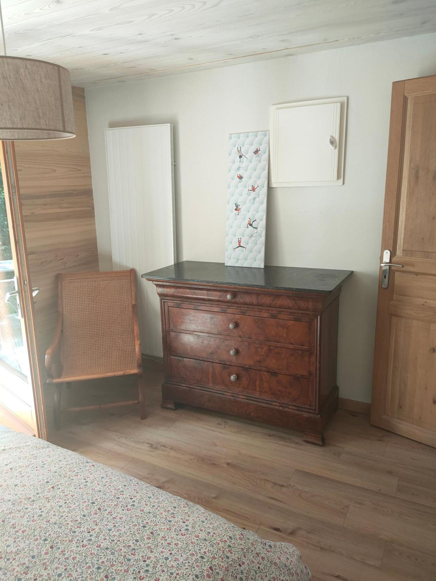 Beau Studio Dans La Vallee De Chamonix Les Trabets Eksteriør bilde