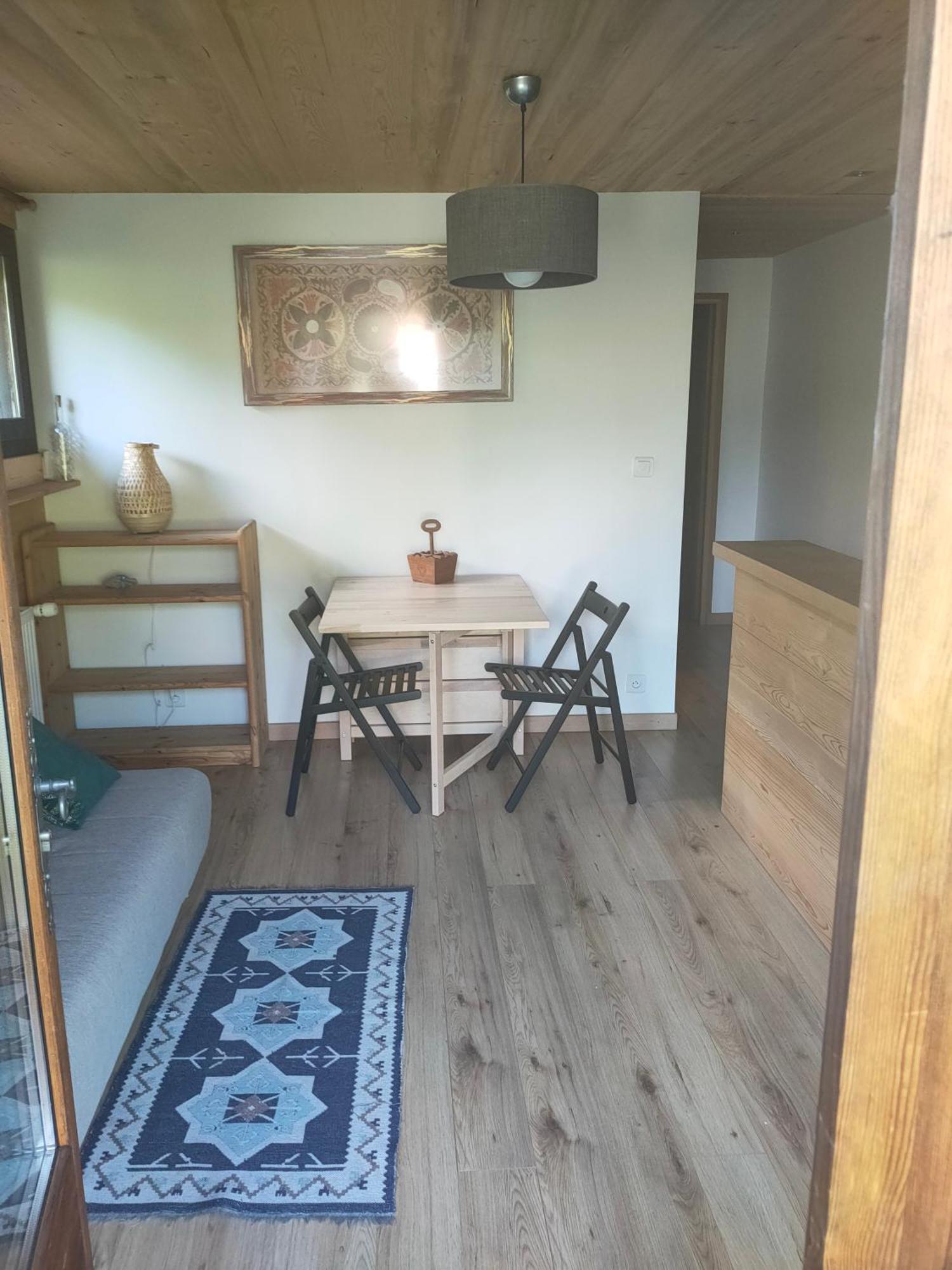 Beau Studio Dans La Vallee De Chamonix Les Trabets Eksteriør bilde