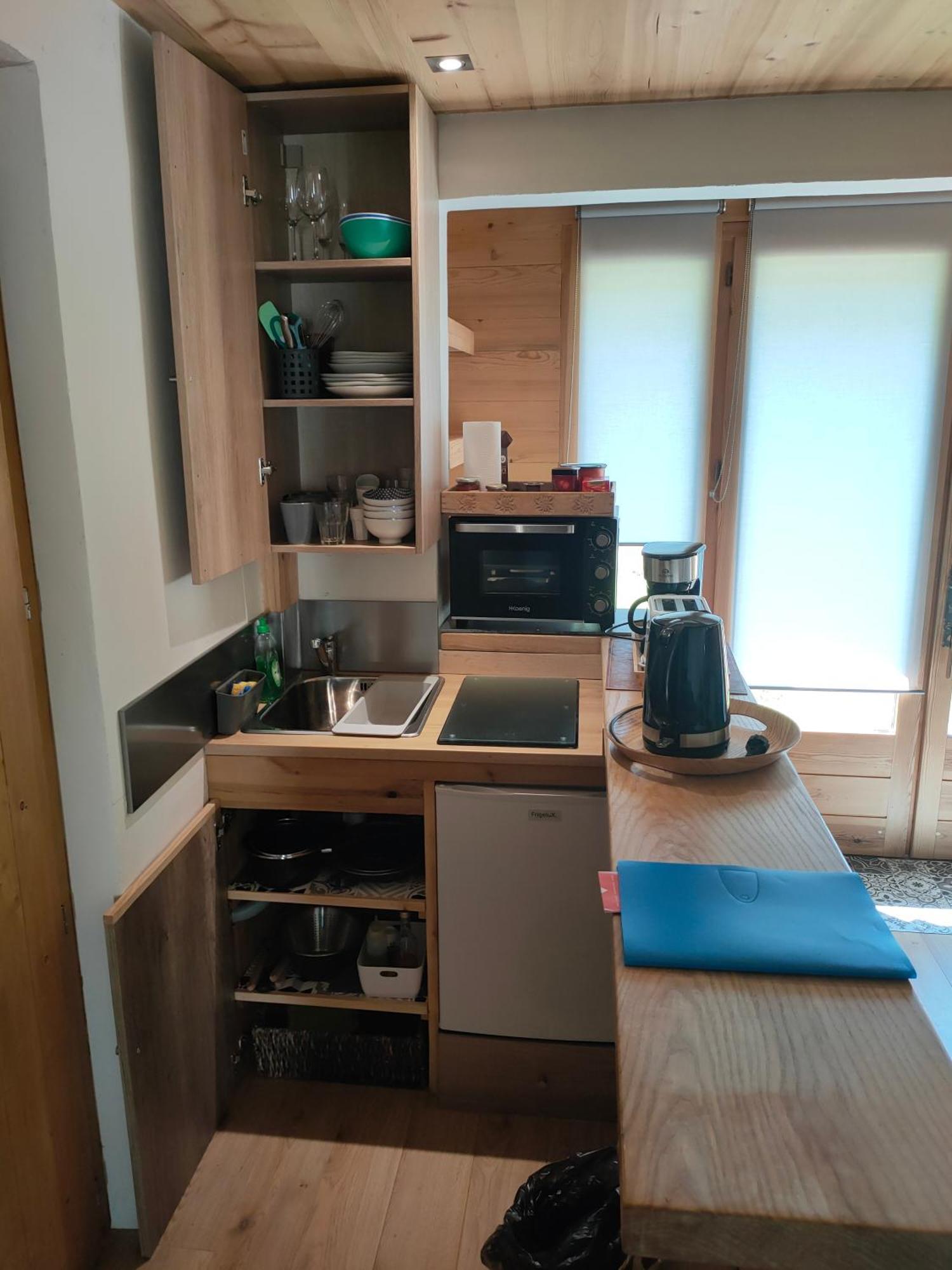 Beau Studio Dans La Vallee De Chamonix Les Trabets Eksteriør bilde